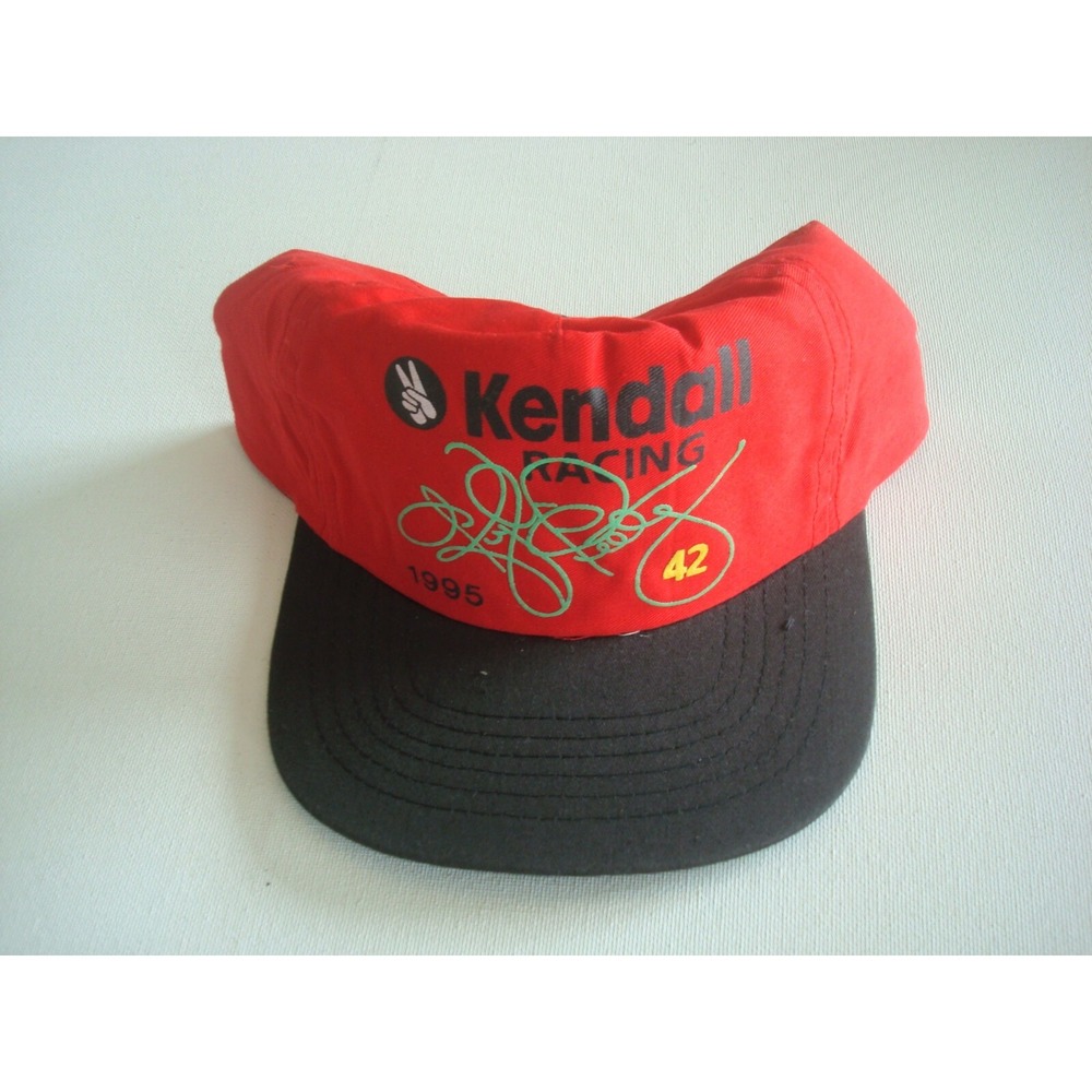 KENDALL RACING NASCAR PETTY     90S SCRIPT snapback DEADSTOCK HAT CAP VINTAGE E3